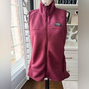L.L. BEAN Light Wine Colour Lightweight Vest Women’s Size Medium